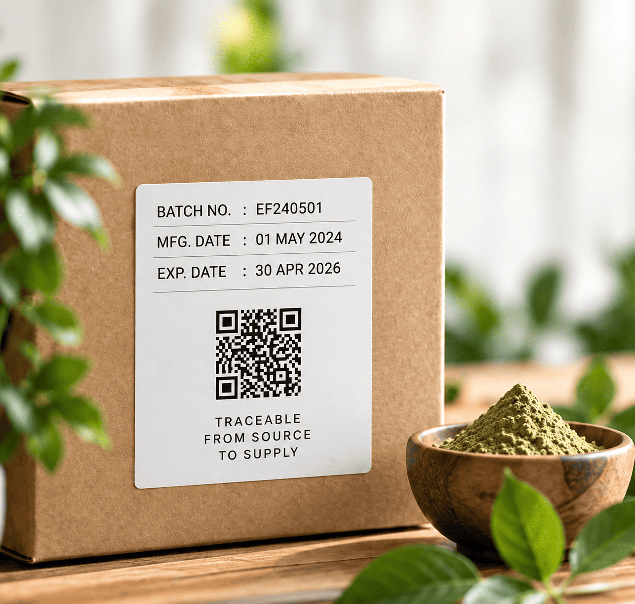Product batch coding and traceability